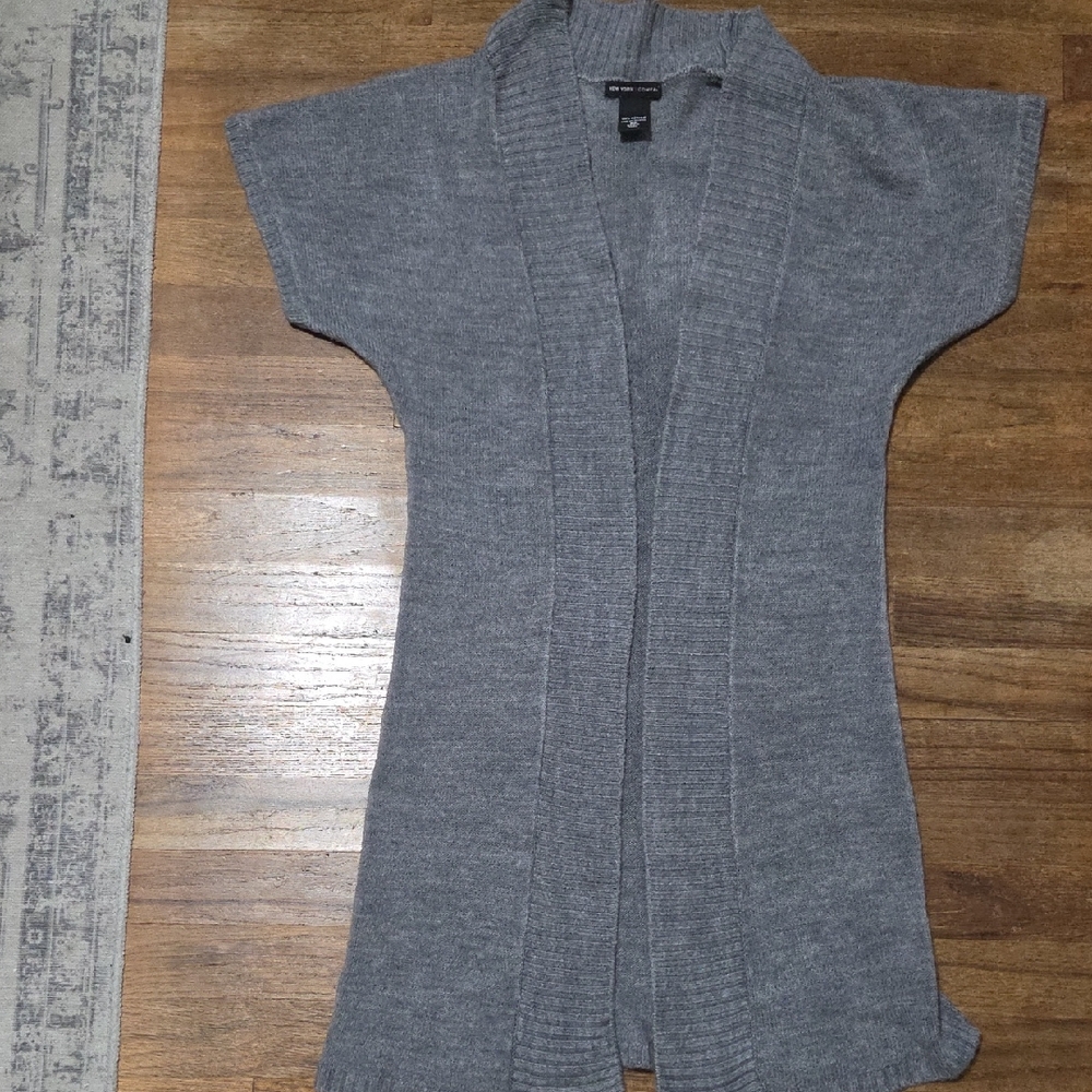 New York & Company Open-Front Cardigan